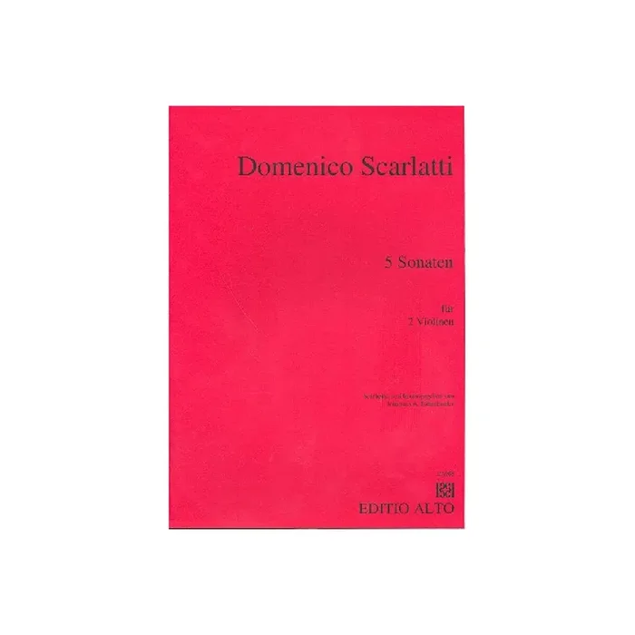 5 Sonaten für 2 Violinen