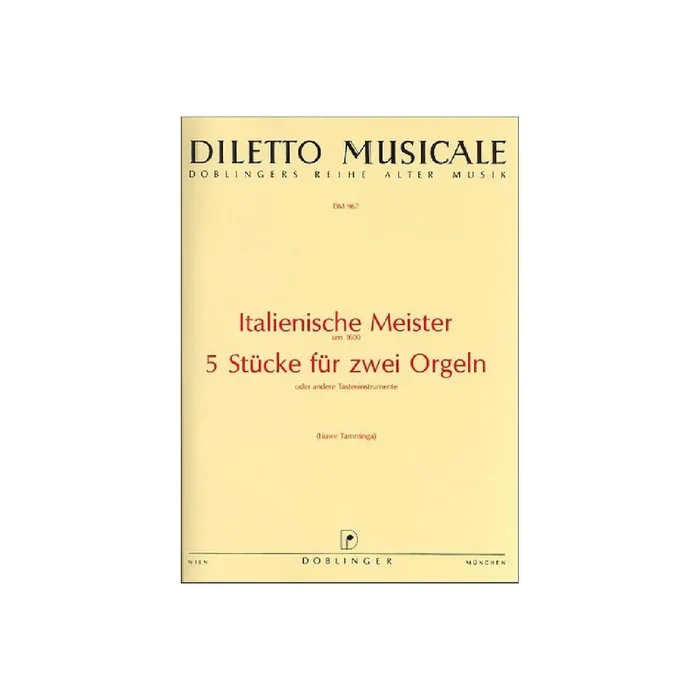 5 Stücke für 2 Orgeln