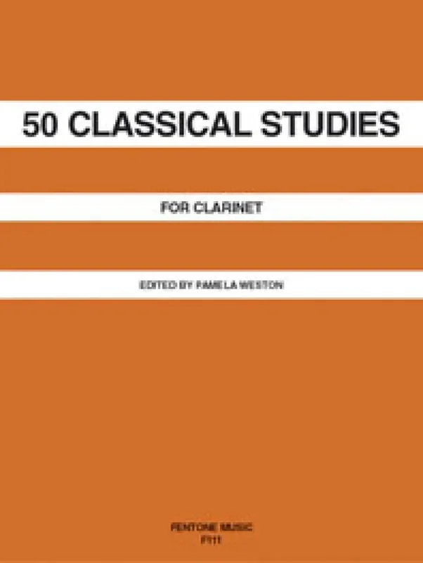 50 Classical Studies Klarinette Solo