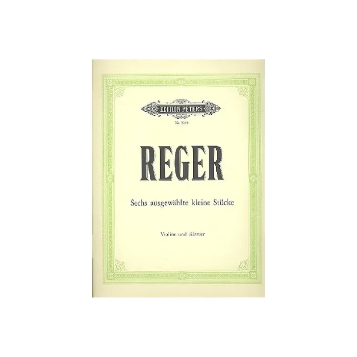 6 ausgewählte keine Stücke