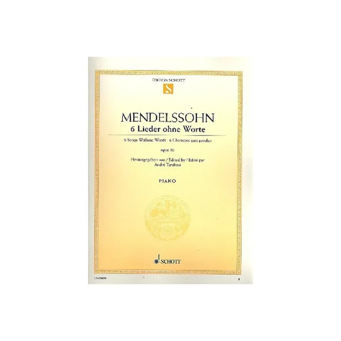 6 Lieder ohne Worte op.30 für Klavier