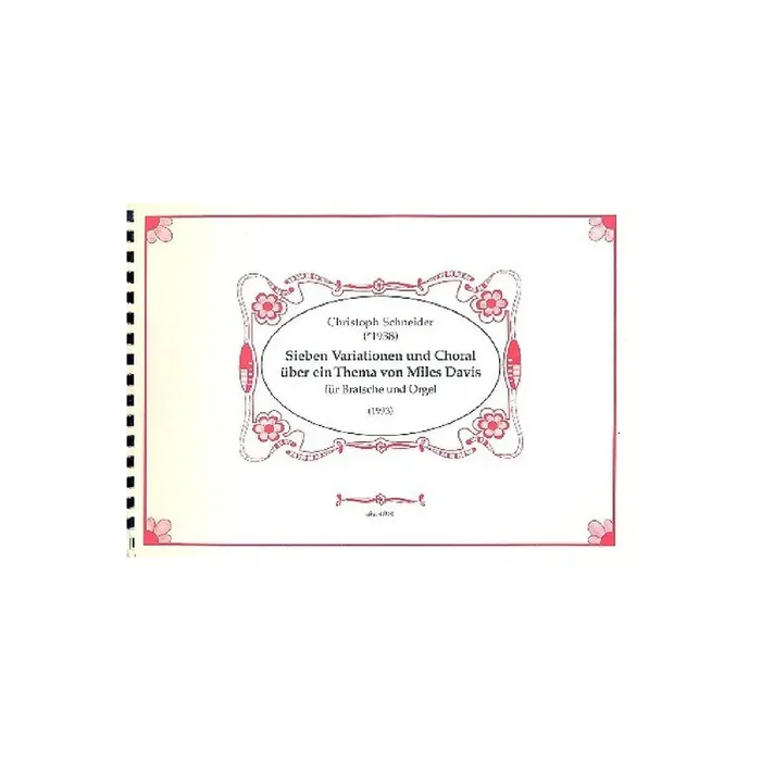 7 Variationen und Choral über ein