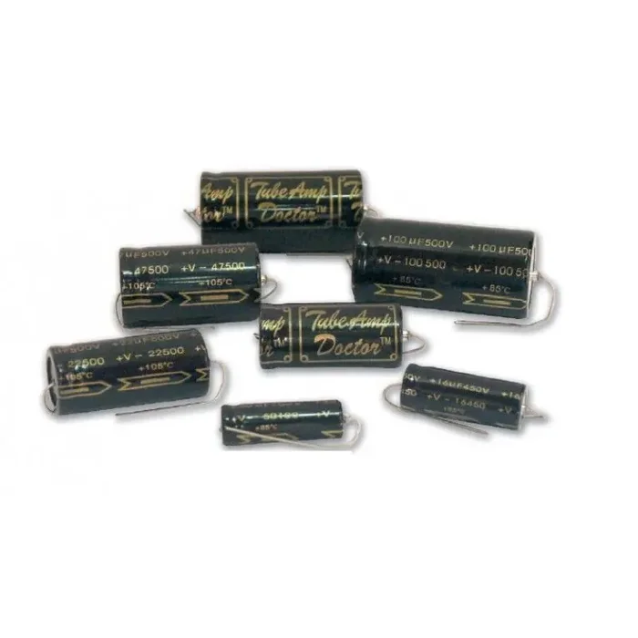 70uF @ 350V 18x40mm Elco, axial