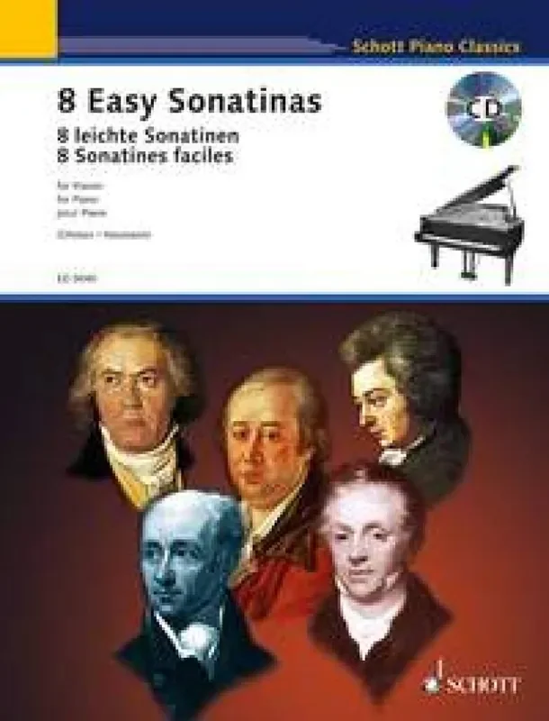 8 Easy Sonatines Klavier Solo