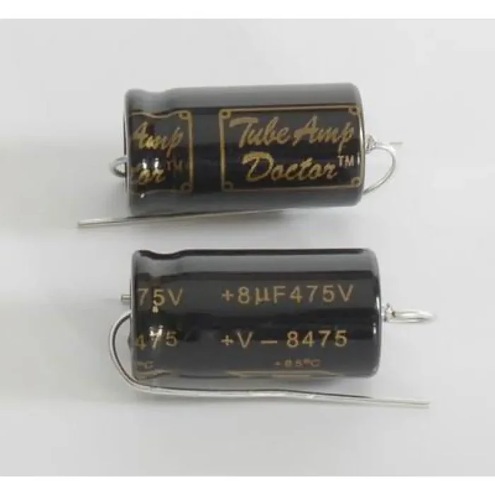 8uF @ 475V 13x25mm Elco, axial, e