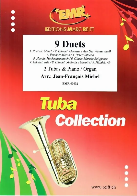9 Duets (Arr. Jean-François Michel) Tuba Duett