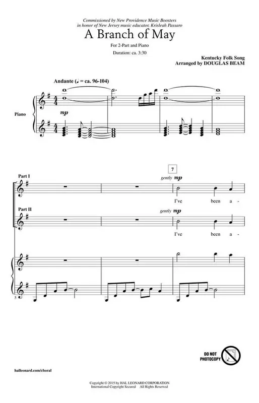 A Branch of May (Arr. Douglas Beam) Kinderchor