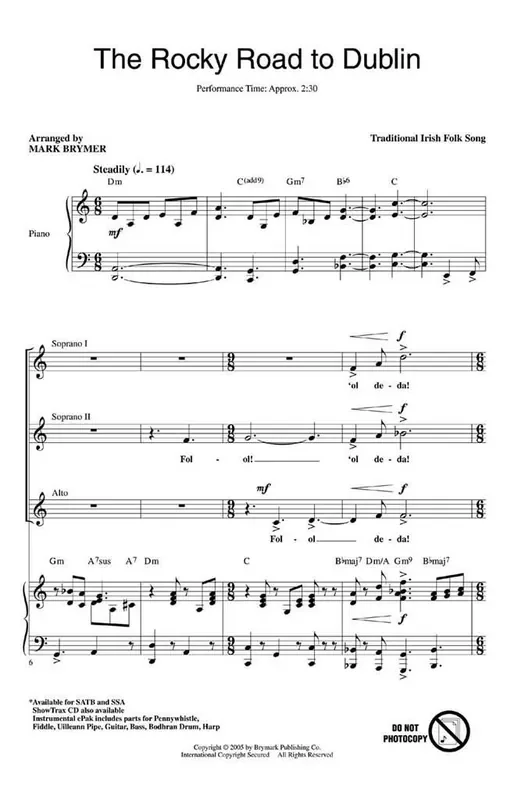 A Celtic Fantasy (Arr. Mark Brymer) Frauenchor mit Klavier/Orgel