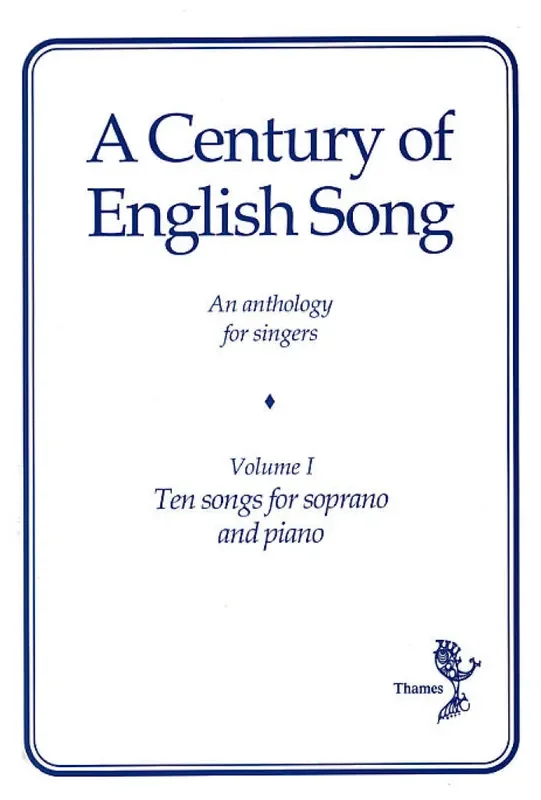 A Century Of English Song – Volume I Gesang mit Klavier