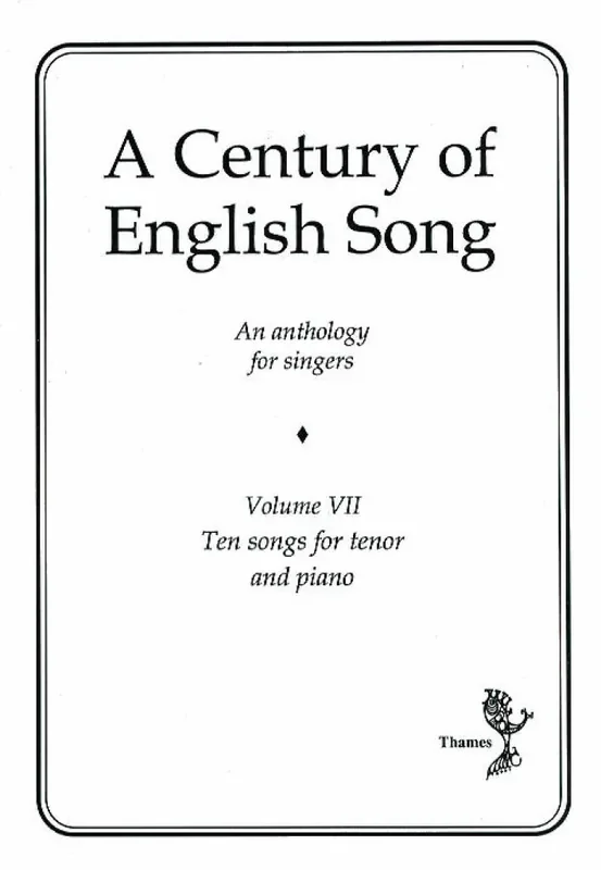 A Century Of English Song – Volume VII Gesang mit Klavier