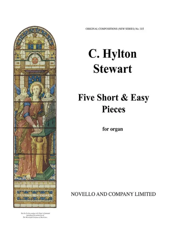 A. Charles L. Hylton Stewart Five Short And Easy Pieces On Hymn Tunes Orgel