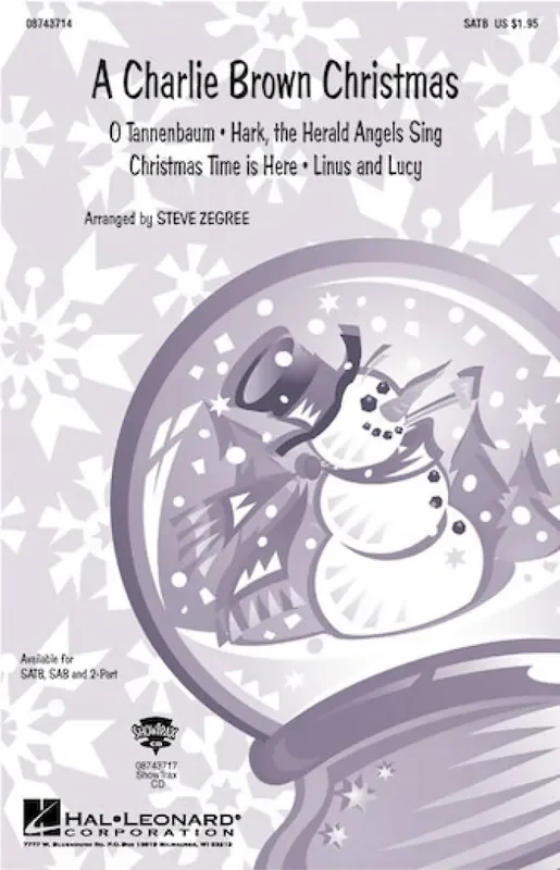 A Charlie Brown Christmas (Medley) (Arr. Steve Zegree) Frauenchor mit Begleitung