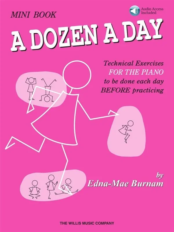 A Dozen a Day Mini Book – Book/Audio