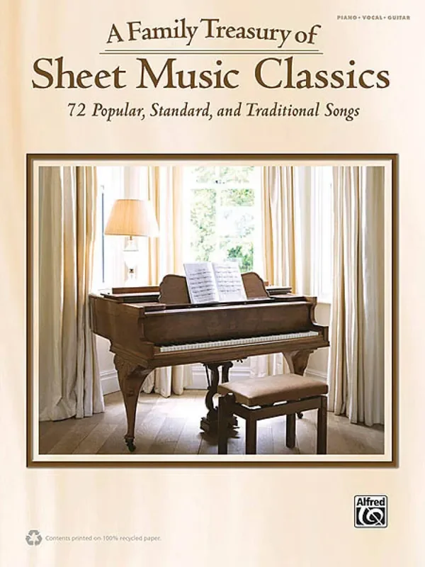 A Family Treasury of Sheet Music Classics Klavier, Gesang, Gitarre (Songbooks)