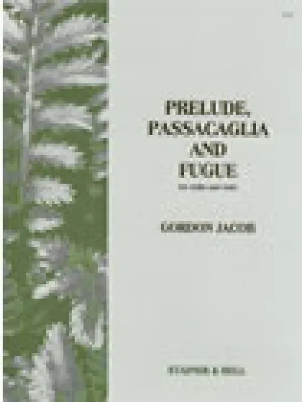 A. Jakob Prelude Passacaglia & Fuge Streicher Duett