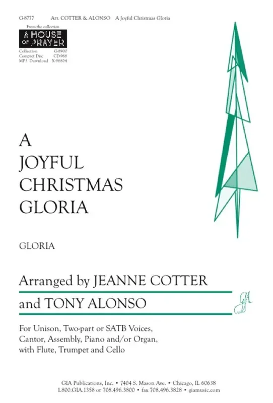 A Joyful Christmas Gloria – Guitar edition (Arr. Tony Alonso) Gemischter Chor mit Ensemble