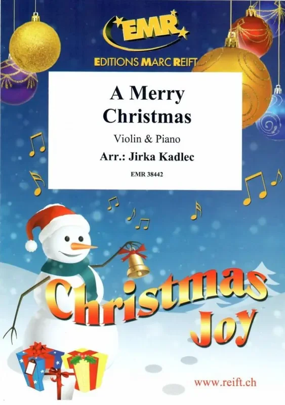 A Merry Christmas (Arr. Jirka Kadlec) Violine mit Begleitung