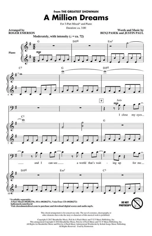 A Million Dreams (from The Greatest Showman)