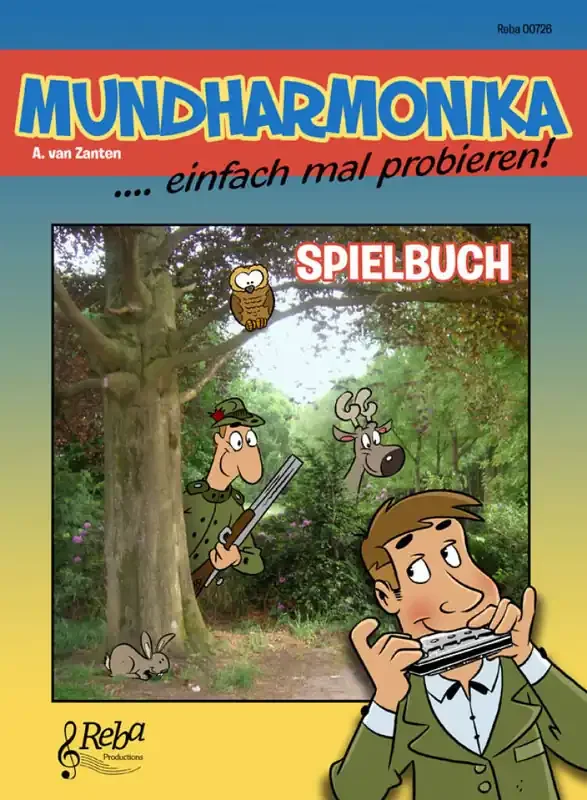 A. van Zanten Mundharmonica einfach mal probieren Mundharmonika