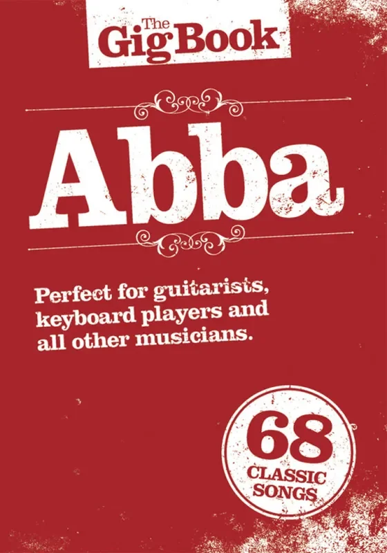 ABBA The Gig Book ABBA Gesang mit Gitarre