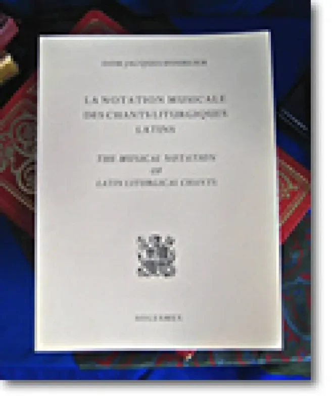 Abbaye de Solesmes Musical Notation for Latin Liturgical Manuscripts-