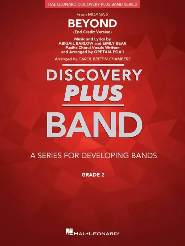 Abigail Barlow Beyond (End Title Version) (Arr. Carol Brittin Chambers) Blasorchester