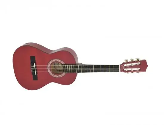 AC-303 Kindergitarre rot
