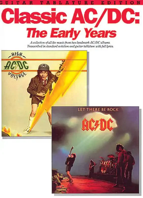 AC/DC Classic AC/DC The Early Years Gitarre Solo