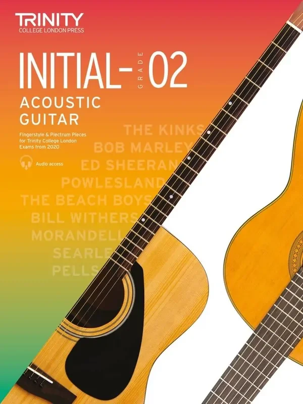 Acoustic Guitar Exam Pieces from 2020 Initial – G2