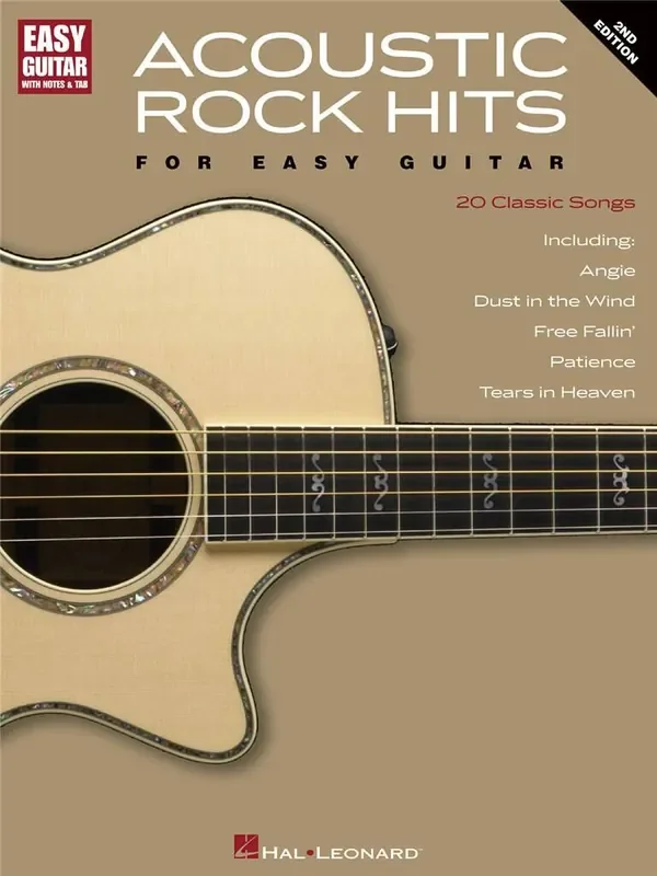Acoustic Rock Hits For Easy Guitar 2nd edition Gitarre Solo