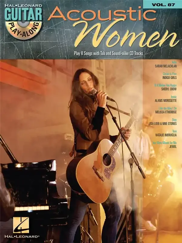 Acoustic Women Gitarre Solo