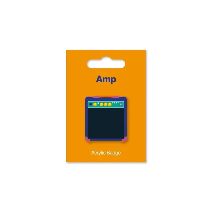 Acrylic Badge – Amp