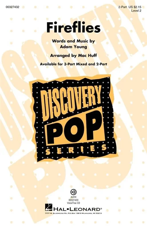 Adam Young Fireflies (Arr. Mac Huff) Frauenchor mit Begleitung