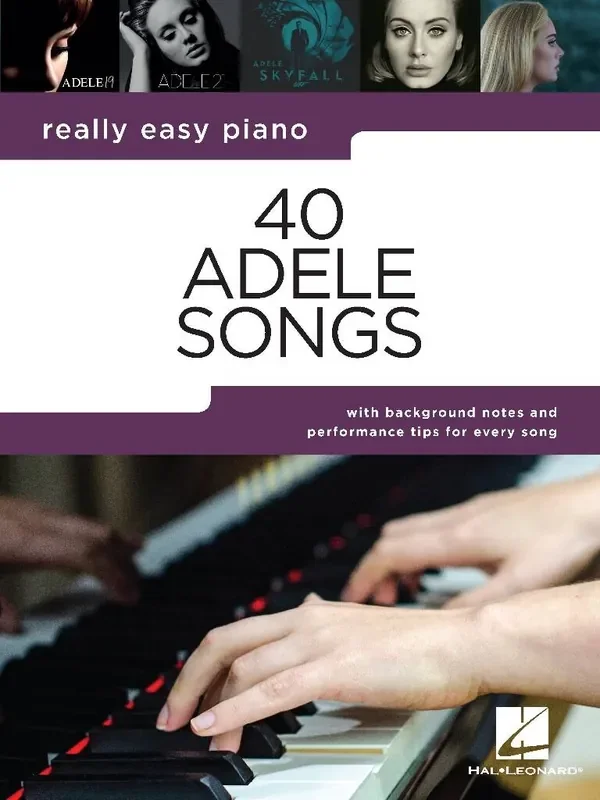 Adele Really Easy Piano 40 Adele Songs Easy Piano