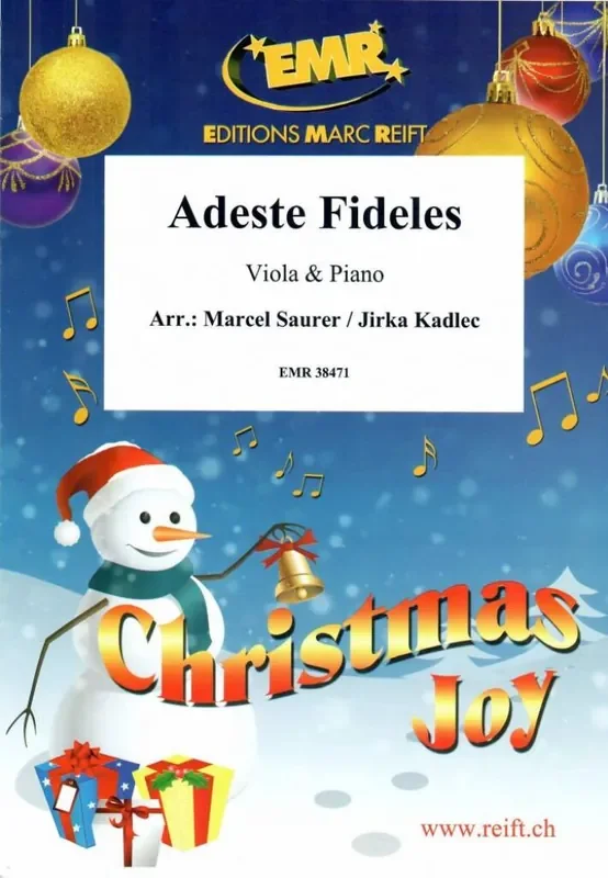 Adeste Fideles (Arr. Jirka Kadlec) Viola mit Begleitung