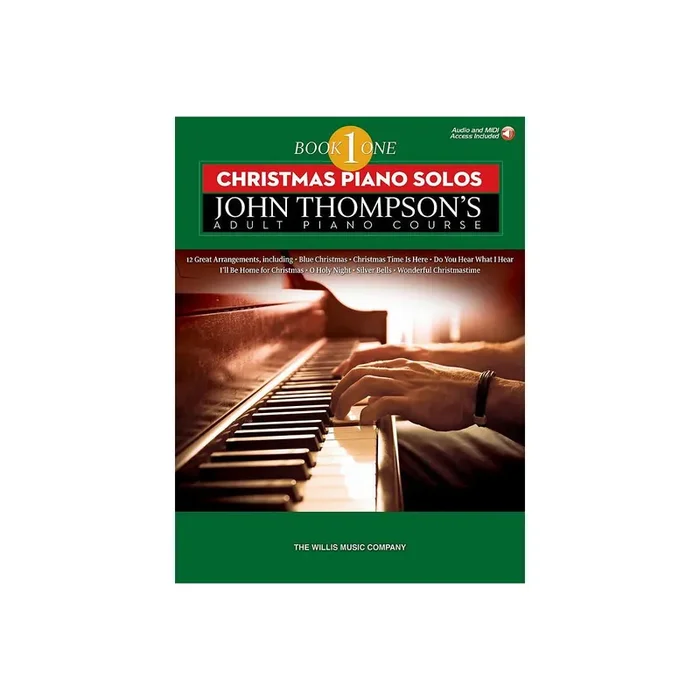 Adult Piano Course – Christmas Piano Solos (+download card)