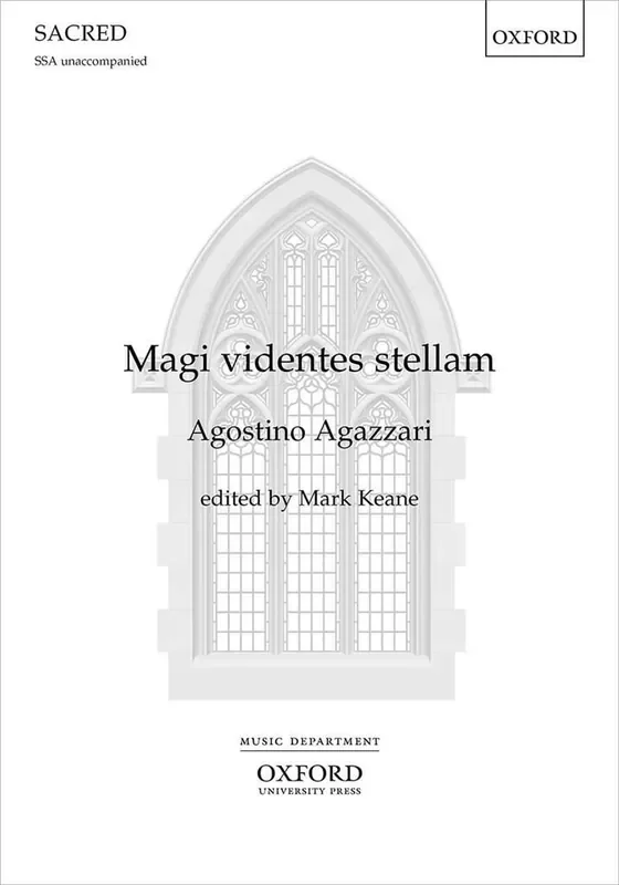Agostino Agazzari Magi videntes stellam Frauenchor mit Begleitung