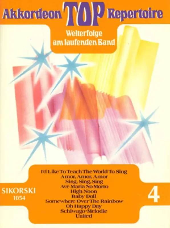 Akkordeon Top Repertoire 04 (Arr. Heinz Ehme) Akkordeon Solo