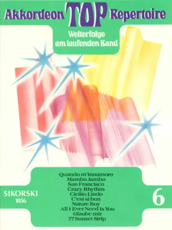 Akkordeon Top Repertoire 06 (Arr. Heinz Ehme) Akkordeon Solo