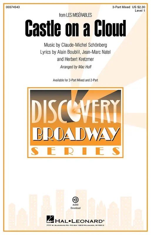 Alain Boublil Castle on a Cloud (from Les Miserables) (Arr. Mac Huff) Gemischter Chor mit Begleitung