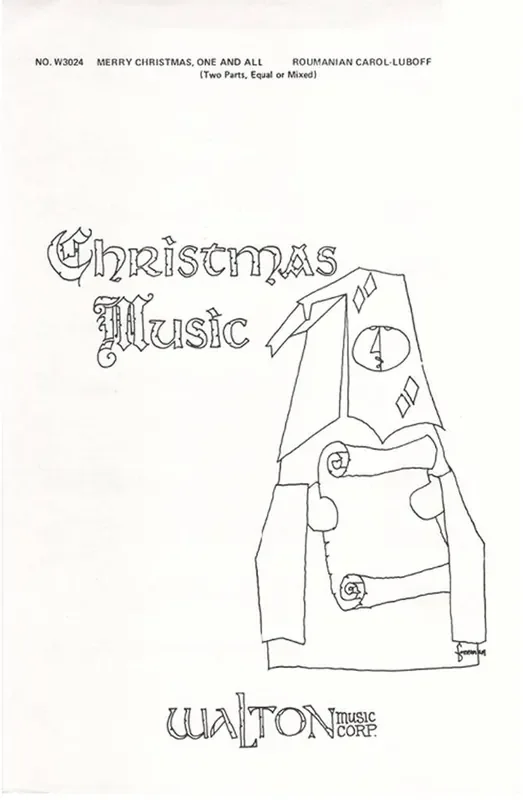 Alan Bergman Merry Christmas One and All (Arr. Norman Luboff) Frauenchor mit Begleitung