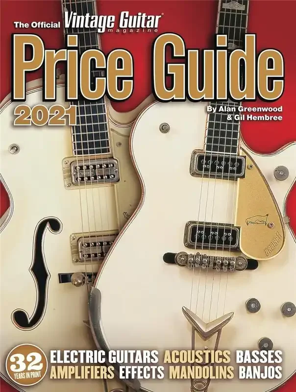 Alan Greenwood The Official Vintage Guitar Price Guide 2021