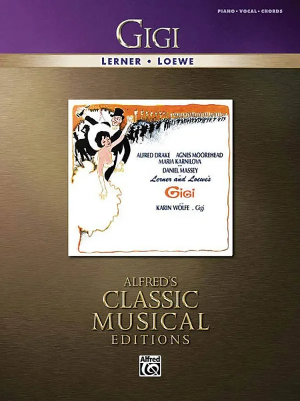 Alan Jay Lerner Gigi Klavier, Gesang, Gitarre (Songbooks)