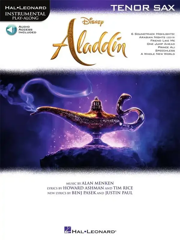 Alan Menken Aladdin Tenorsaxophon
