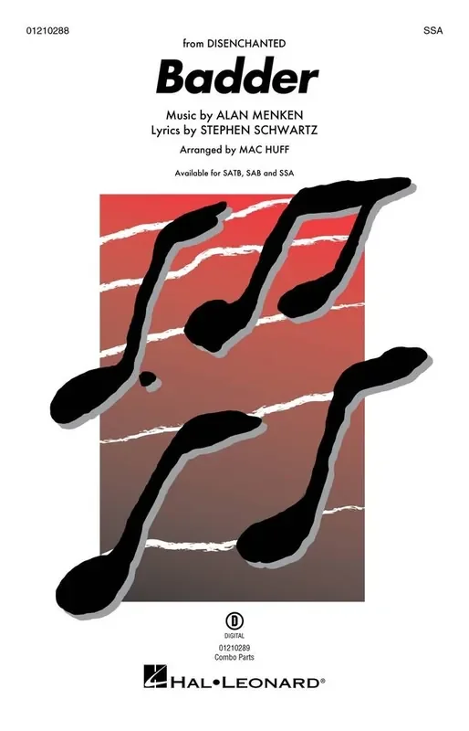 Alan Menken Badder (Arr. Mac Huff) Frauenchor mit Begleitung