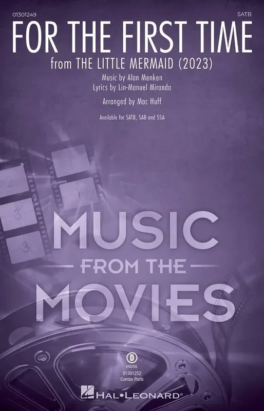 Alan Menken For the First Time (Arr. Mac Huff) Gemischter Chor mit Begleitung