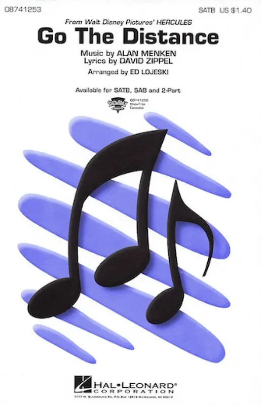 Alan Menken Go The Distance (Arr. Ed Lojeski) Frauenchor mit Klavier/Orgel