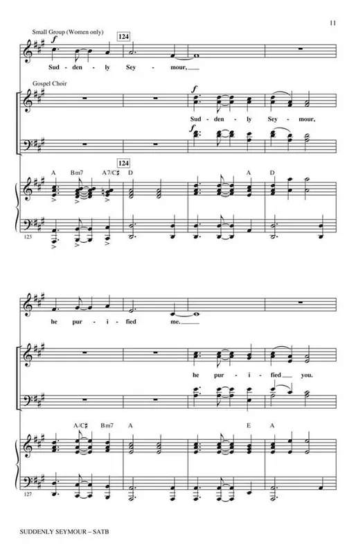 Alan Menken Suddenly Seymour (Arr. Alan Billingsley) Gemischter Chor mit Begleitung