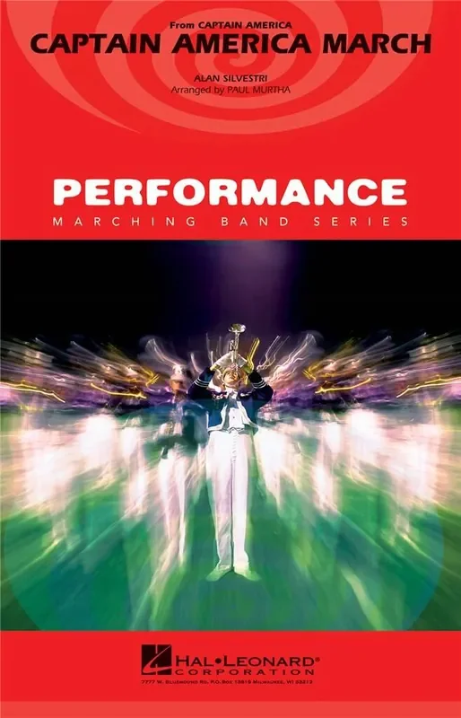 Alan Silvestri Captain America March (Arr. Paul Murtha) Marching Band