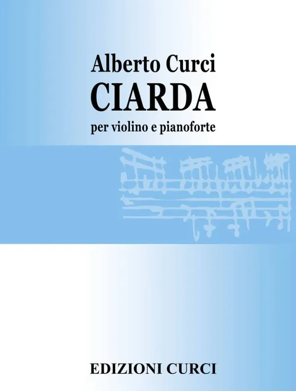 Alberto Curci Ciarda Violine Solo